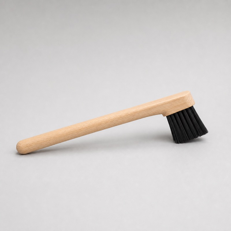 Grounds Brush with Angled Head
